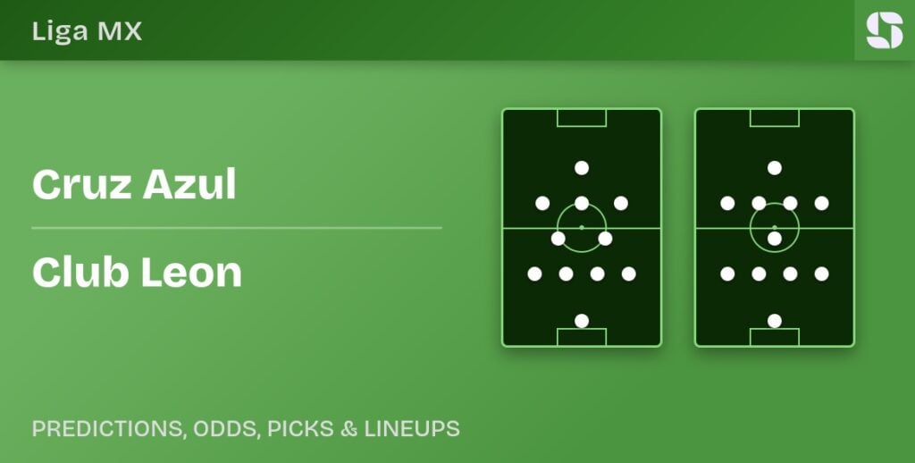 Cruz Azul vs Club Leon predicted formations