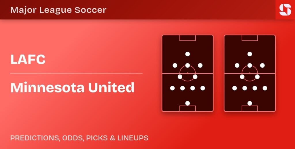 LAFC vs Minnesota United predicted formations