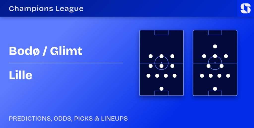 Bodø / Glimt vs Lille predicted formations