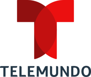 Logo de Telemundo, cadena en español que transmite los 104 partidos del Mundial 2026 en EE.UU.