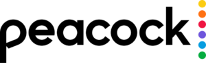 Logo de Peacock, plataforma de streaming de NBCUniversal