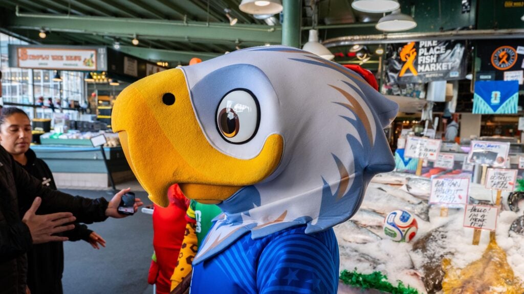 Clutch, el águila calva mascota oficial de Estados Unidos para el Mundial 2026