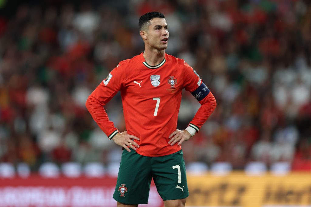 La selección de Portugal antes de un partido oficial