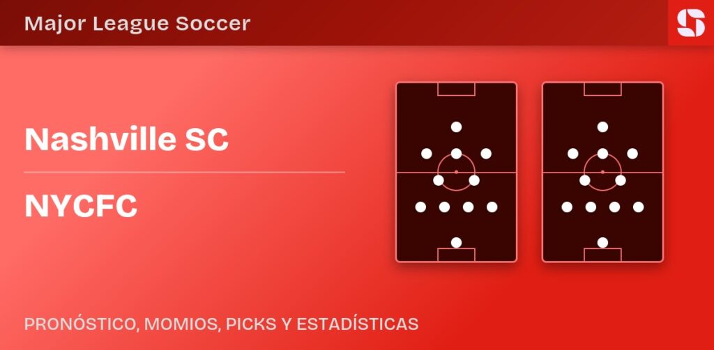 Vista previa Nashville SC vs NYCFC, MLS, 23 de mayo 2026