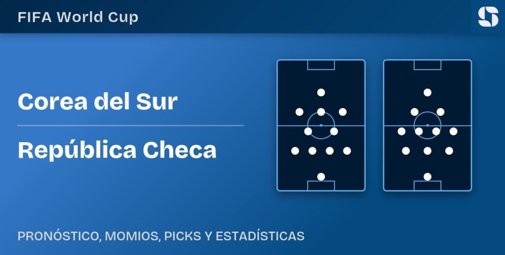 Pronóstico Corea del Sur vs República Checa Mundial 2026