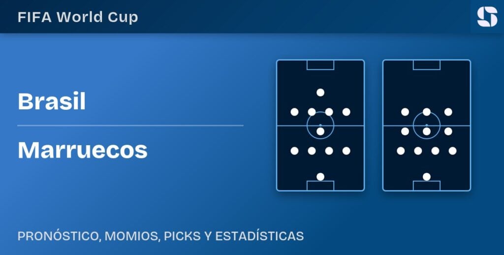 Pronóstico Brasil vs Marruecos Mundial 2026