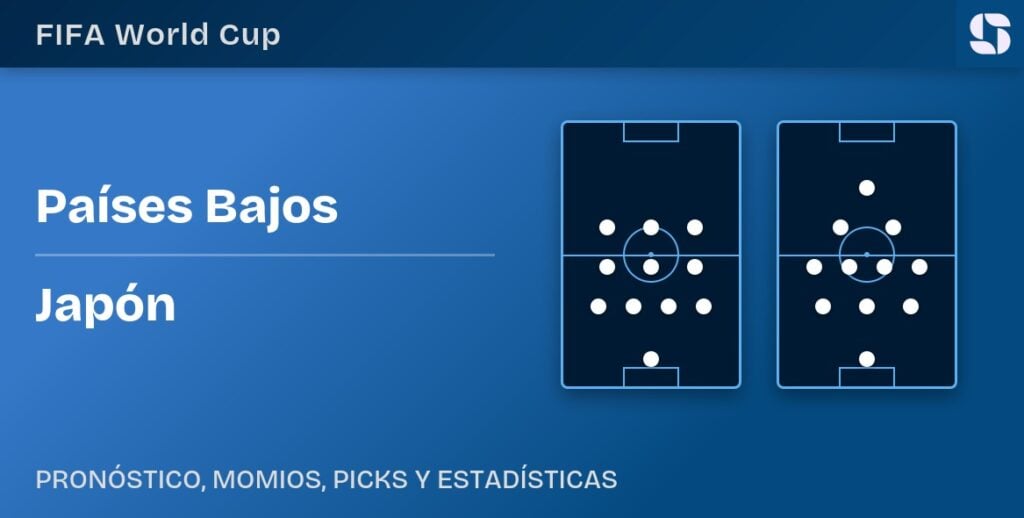 Pronóstico Países Bajos vs Japón Mundial 2026