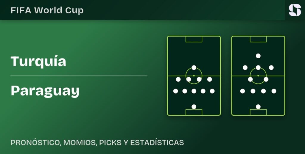 Alineaciones probables de Turquía y Paraguay para su partido del Mundial 2026 en el Levis Stadium