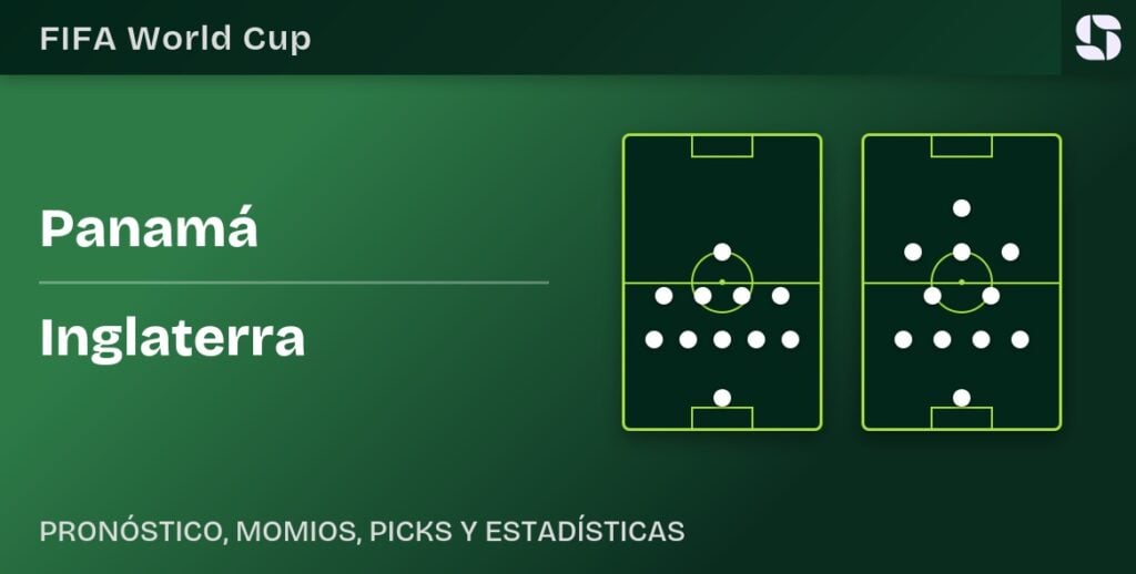 Alineaciones Panamá vs Inglaterra — Pronóstico Mundial 2026