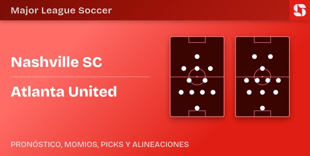 Nashville SC vs Atlanta United alineaciones previstas MLS