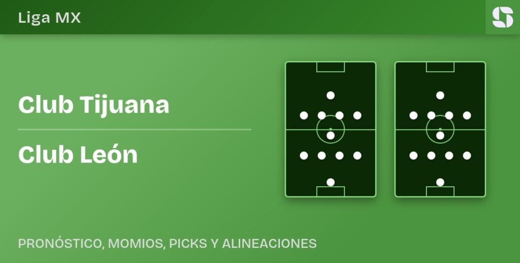 Club Tijuana vs Club León — pronóstico, momios y picks de la Liga MX