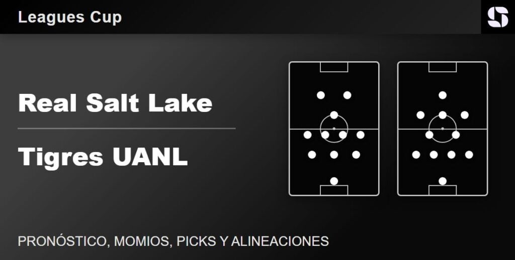 Real Salt Lake vs Tigres UANL alineaciones probables Leagues Cup