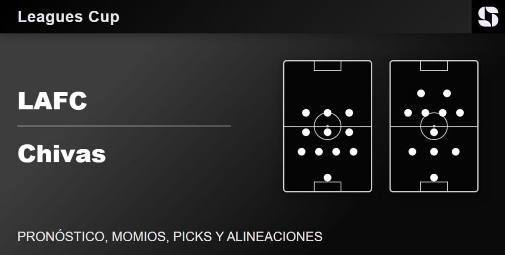 LAFC vs Chivas alineaciones probables Leagues Cup