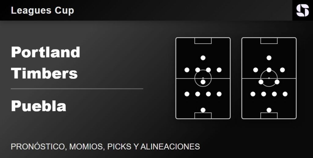 Portland Timbers vs Puebla alineaciones probables Leagues Cup