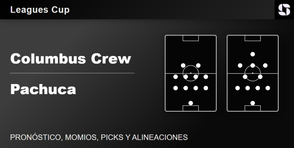 Columbus Crew vs Pachuca predicted lineups Leagues Cup