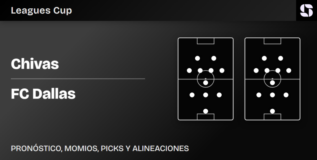 Chivas vs FC Dallas predicted lineups Leagues Cup