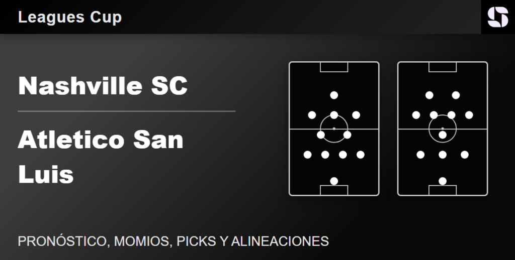 Nashville SC vs Atletico San Luis predicted lineups Leagues Cup