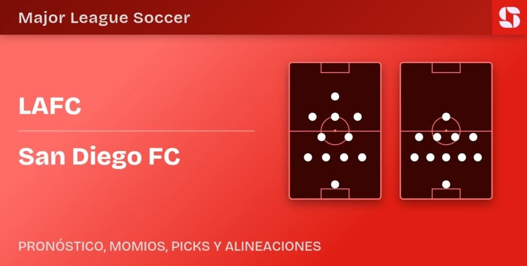 LAFC vs San Diego FC predicted formations