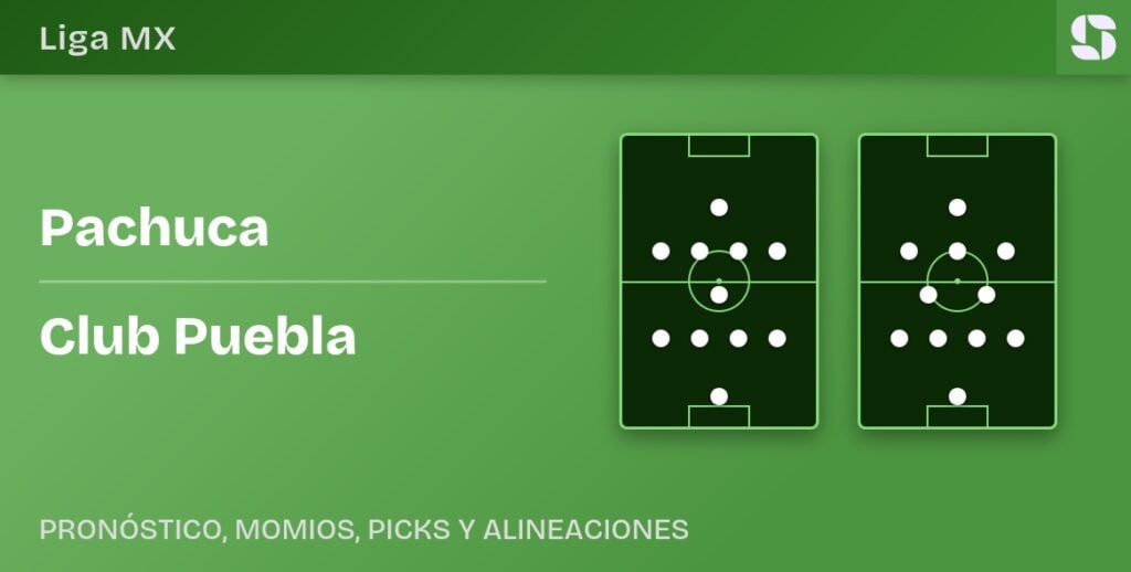 Pachuca vs Club Puebla predicted formations