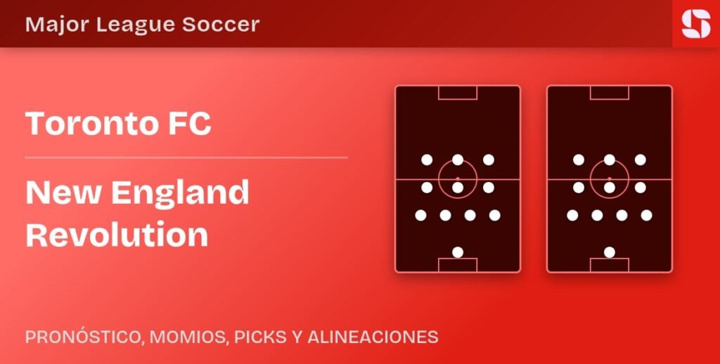 Toronto FC vs New England Revolution predicted formations