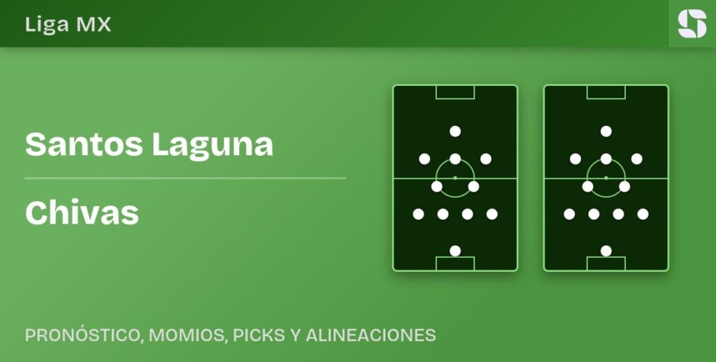 Santos Laguna vs Chivas predicted formations