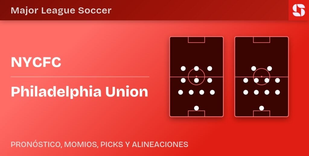 NYCFC vs Philadelphia Union predicted formations
