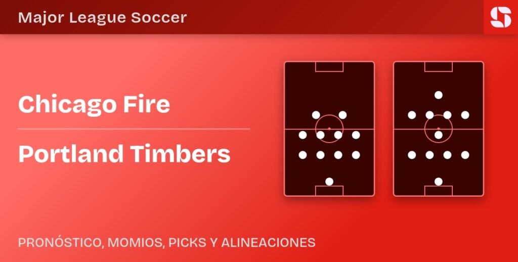 Chicago Fire vs Portland Timbers predicted formations