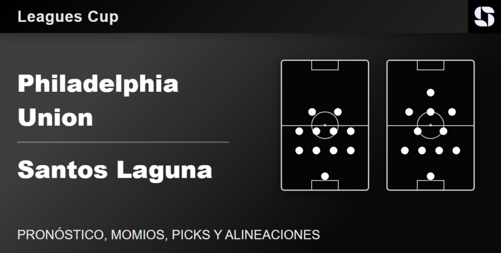 Philadelphia Union vs Santos Laguna predicted lineups Leagues Cup