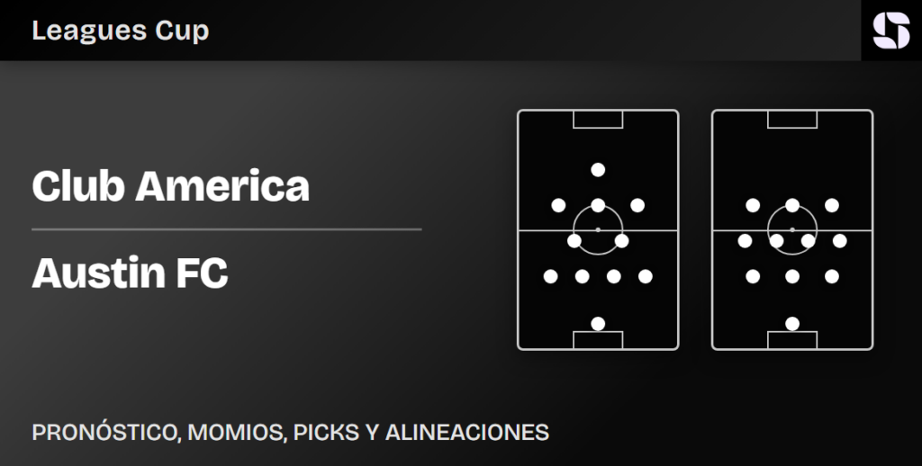 Club America vs Austin FC predicted lineups Leagues Cup