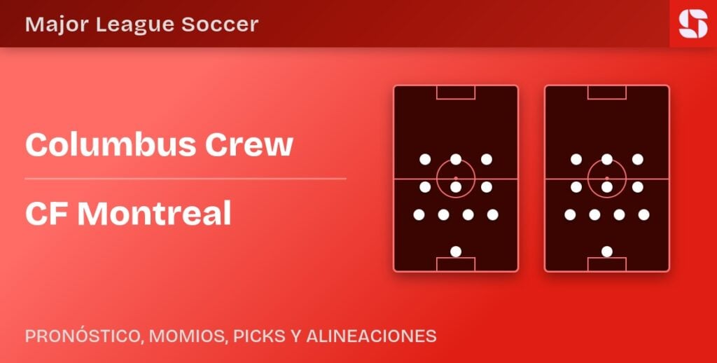 Columbus Crew vs CF Montreal predicted formations