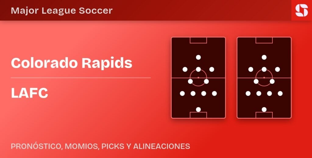 Colorado Rapids vs LAFC predicted formations