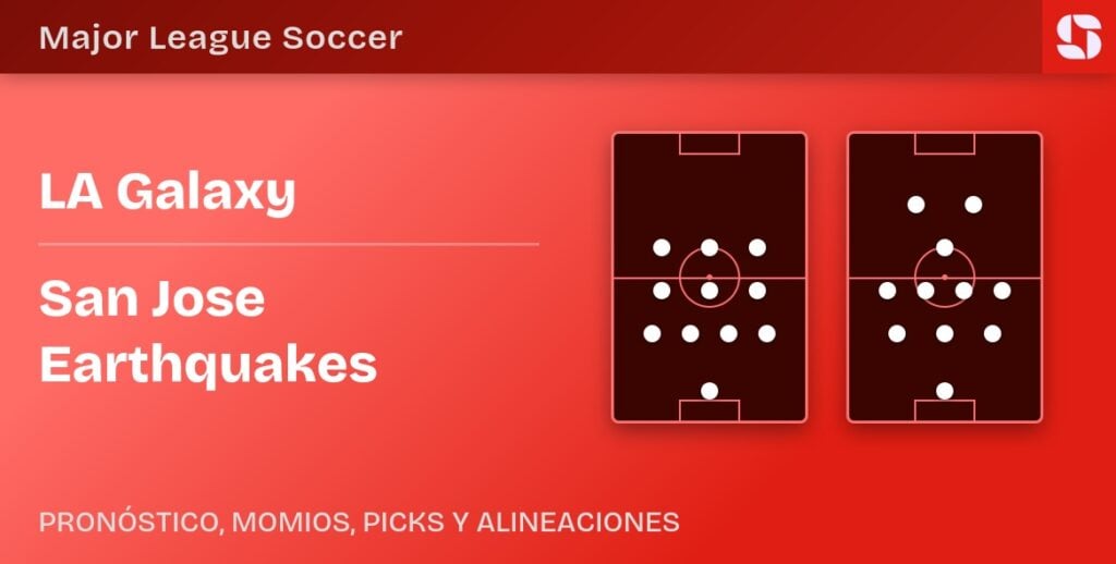 LA Galaxy vs San Jose Earthquakes predicted formations