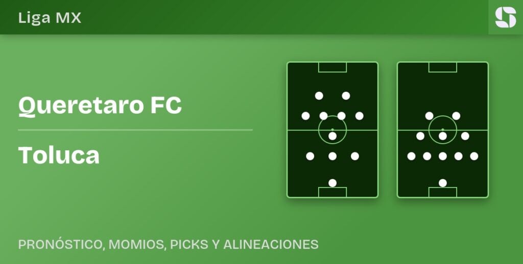 Queretaro FC vs Toluca predicted formations