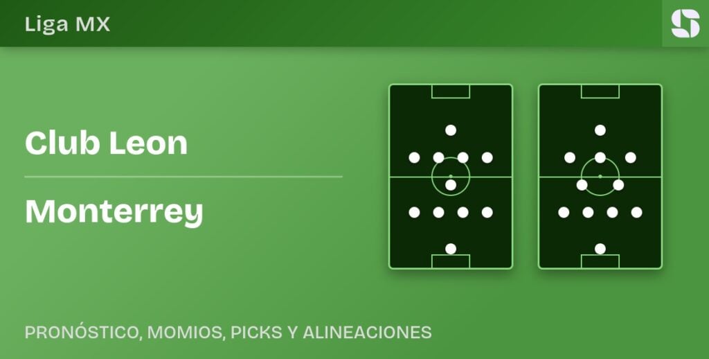 Club Leon vs Monterrey predicted formations