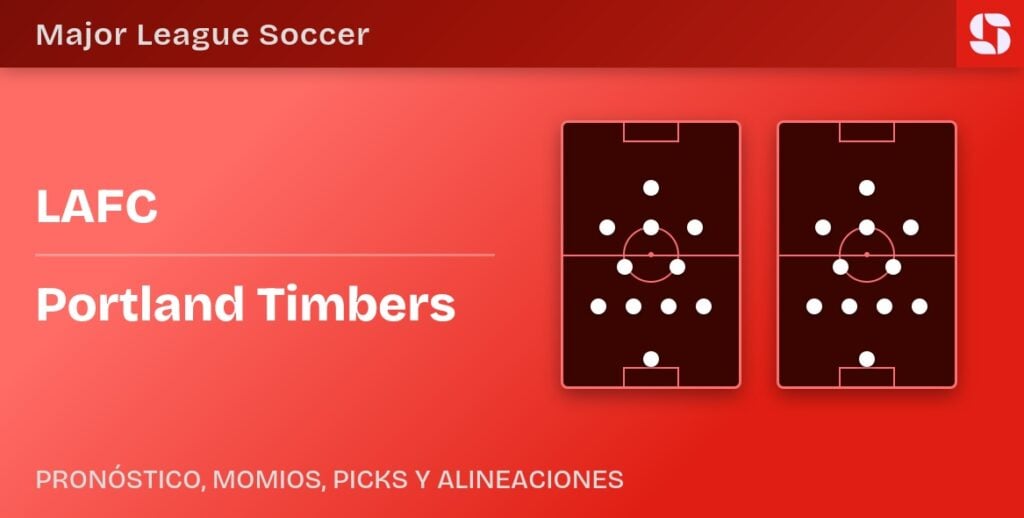 LAFC vs Portland Timbers predicted formations
