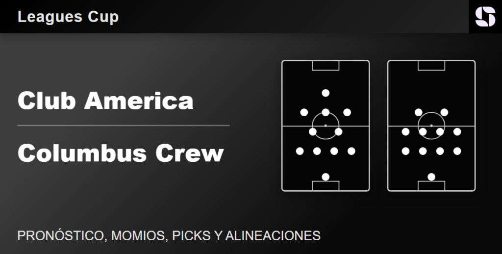 Club America vs Columbus Crew predicted lineups Leagues Cup