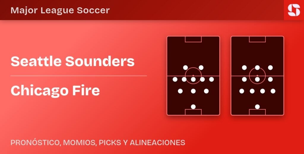 Seattle Sounders vs Chicago Fire predicted formations