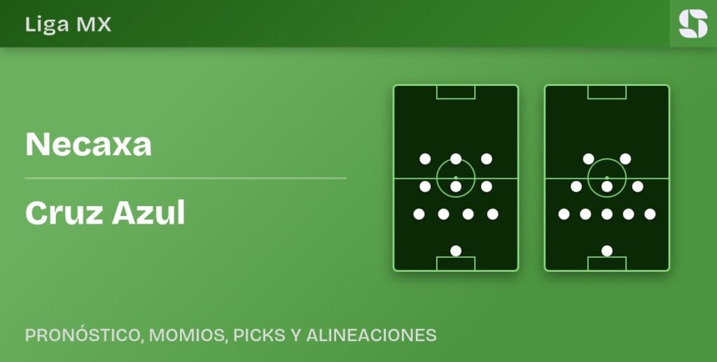 Necaxa vs Cruz Azul predicted formations