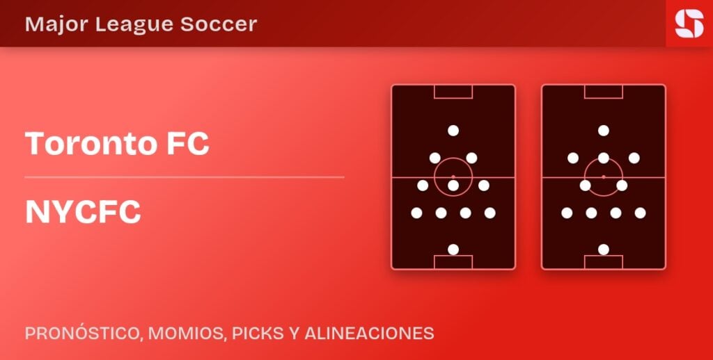 Toronto FC vs NYCFC predicted formations