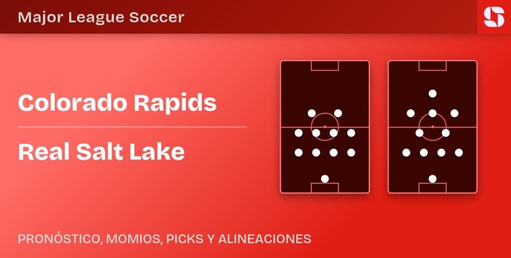 Colorado Rapids vs Real Salt Lake predicted formations