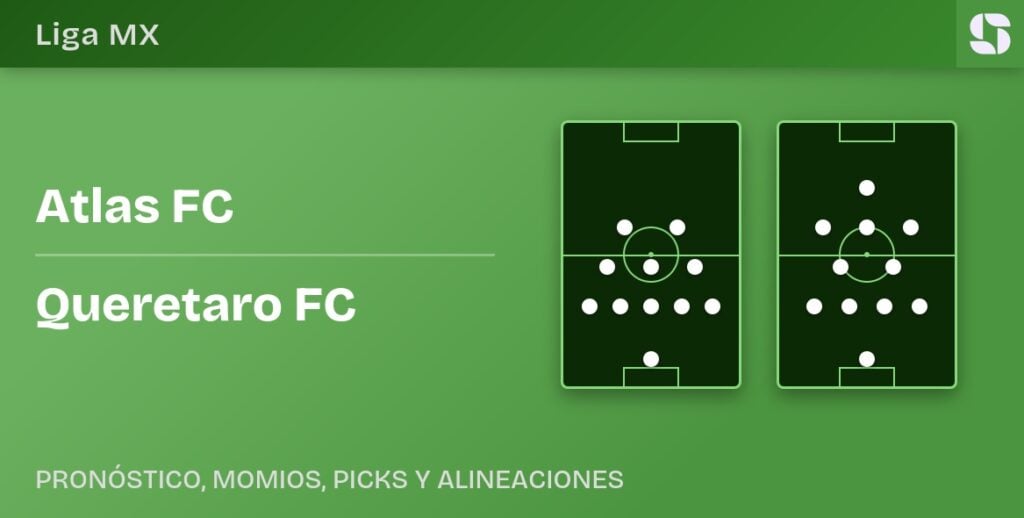 Atlas FC vs Queretaro FC predicted formations