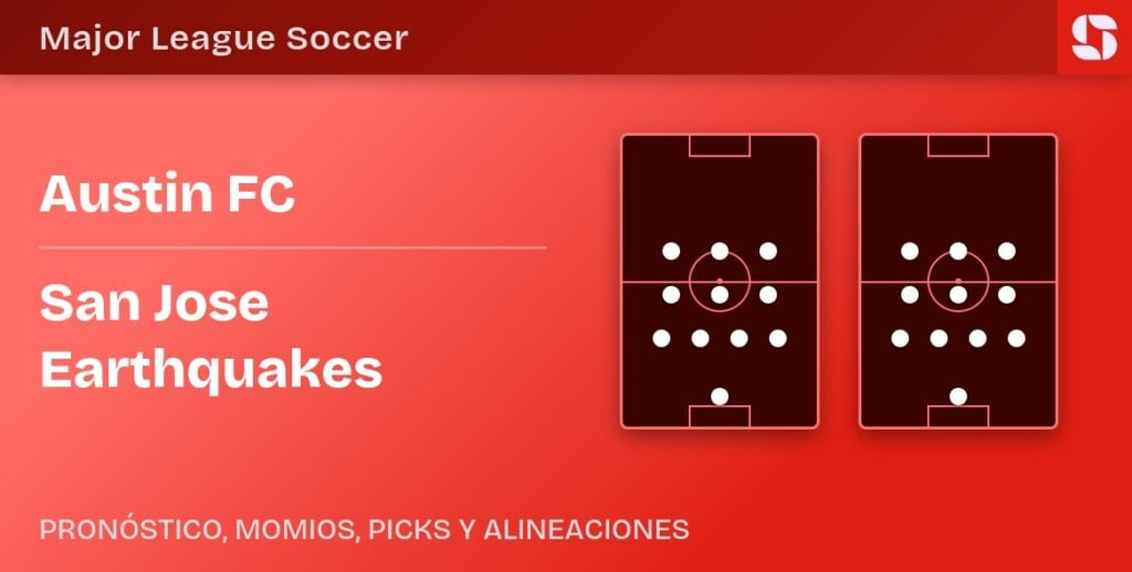 Austin FC vs San Jose Earthquakes predicted formations