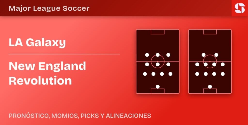 LA Galaxy vs New England Revolution predicted formations