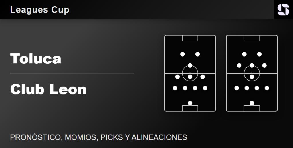 Toluca vs Club Leon predicted lineups Leagues Cup