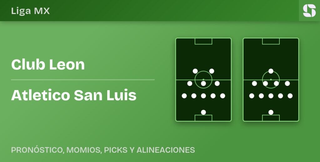 Club Leon vs Atletico San Luis predicted formations
