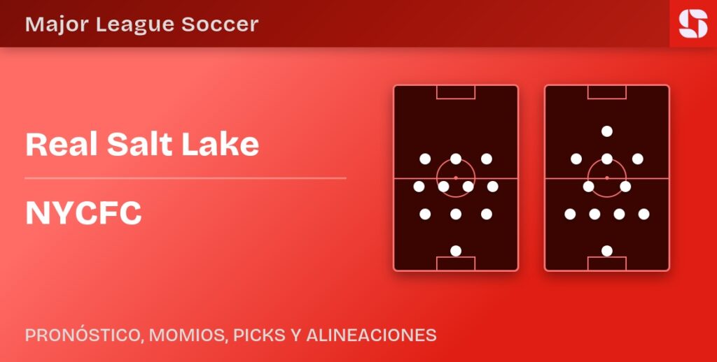 Real Salt Lake vs NYCFC predicted formations