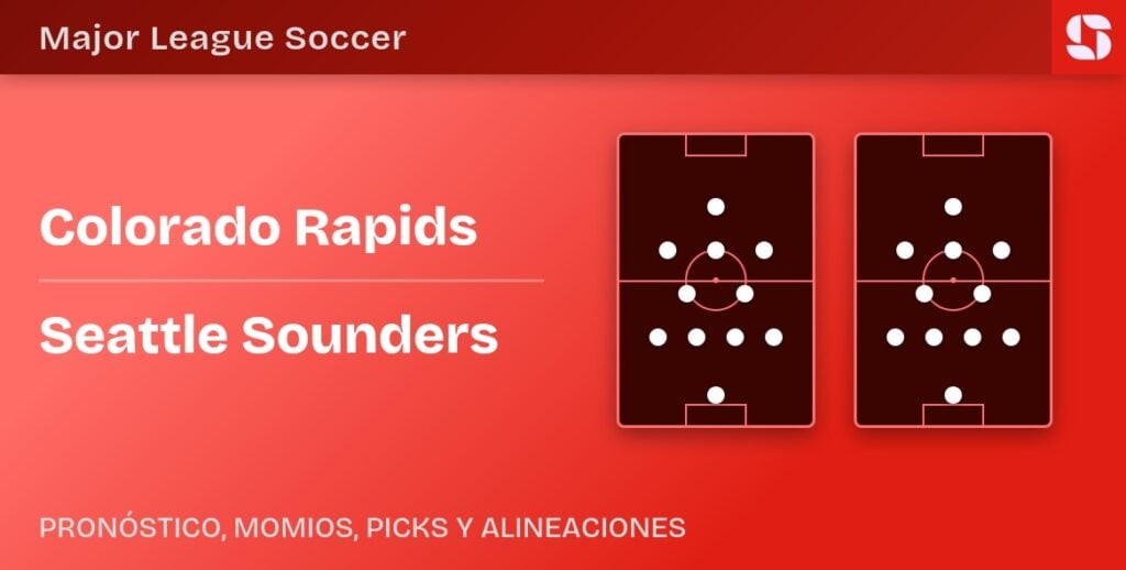 Colorado Rapids vs Seattle Sounders predicted formations