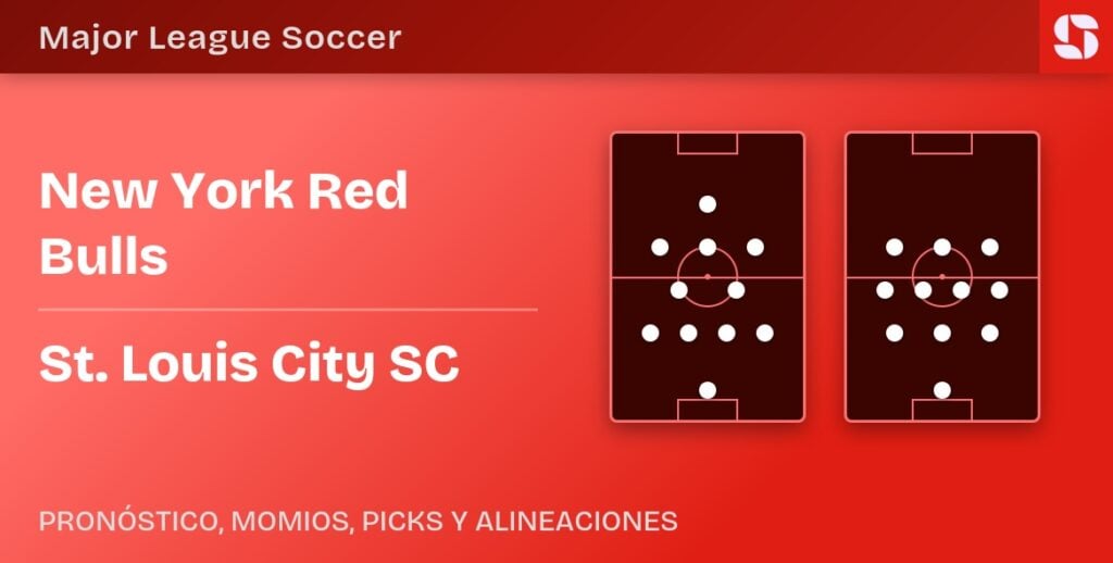 New York Red Bulls vs St. Louis City SC predicted formations
