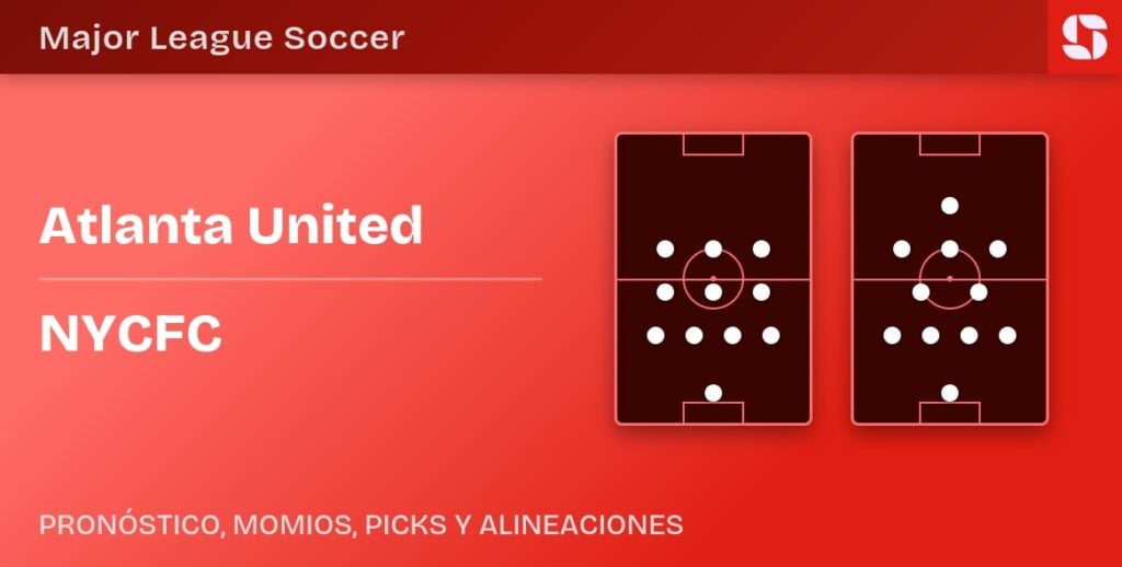 Atlanta United vs NYCFC predicted formations