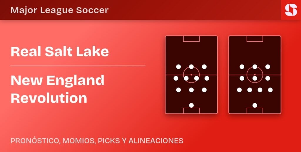 Real Salt Lake vs New England Revolution predicted formations